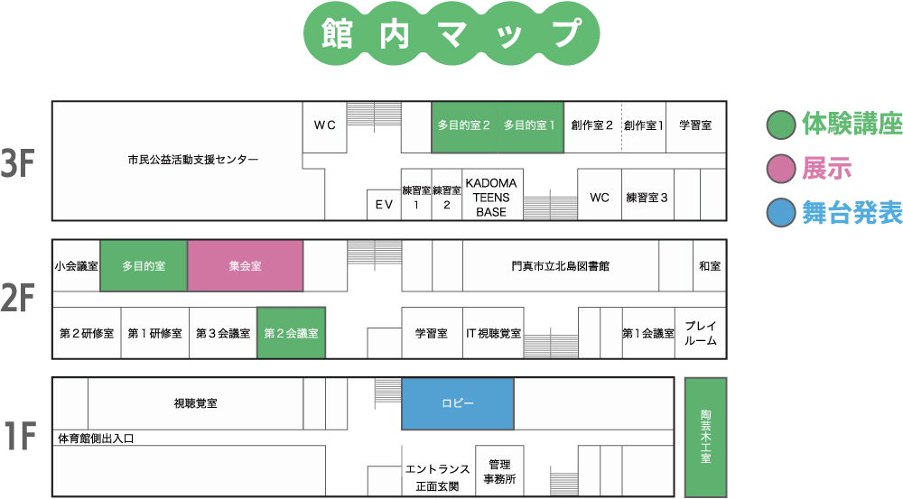 生涯学習フェスティバル 第12回門真市生涯学習フェスティバル