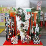 ロビー展示 正月飾り2026