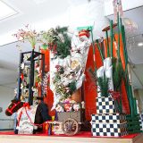 ロビー展示 正月飾り2026
