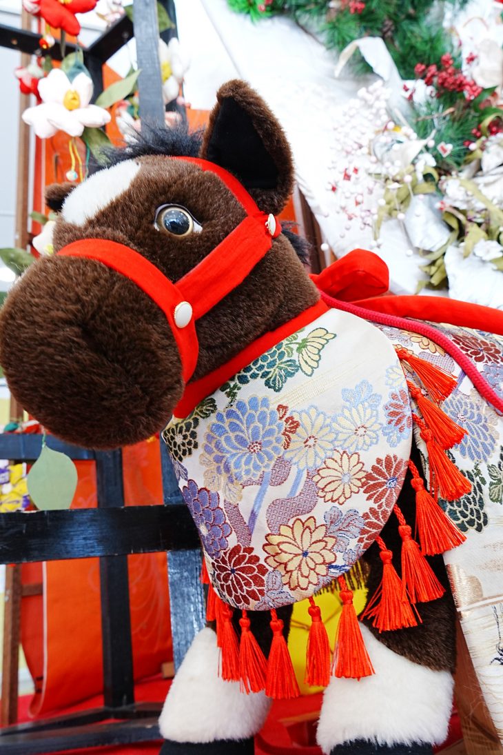 ロビー展示 正月飾り2026